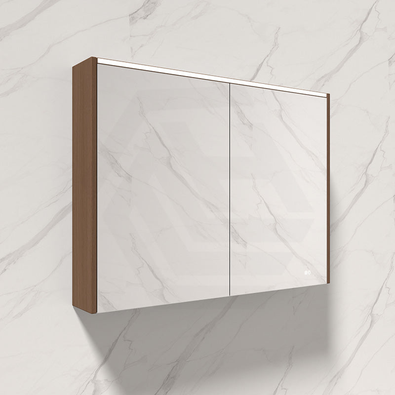 750/900/1200mm Fienza LED Pencil Edge Mirror Cabinet with Side Panels Variant Colour Available