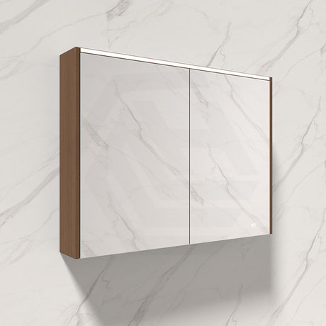 750/900/1200mm Fienza LED Pencil Edge Mirror Cabinet with Side Panels Variant Colour Available