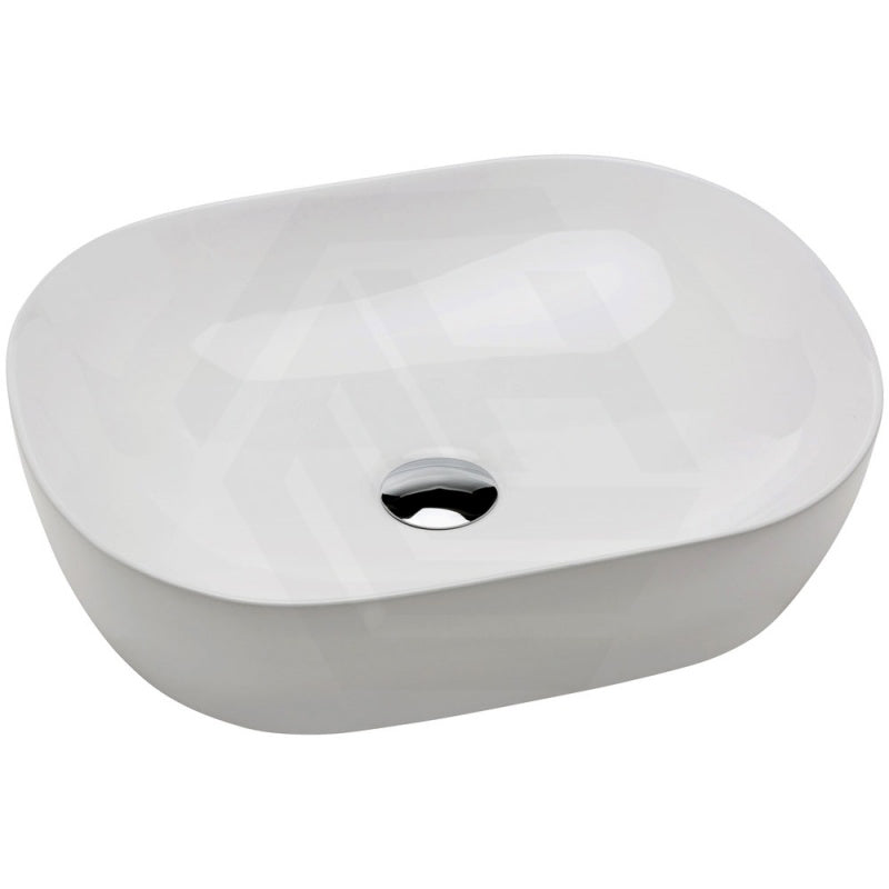 465x375x115mm Fienza Koko Rectangle Above Counter Ceramic Basin Thin Edge - Colours Available