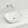 465x375x115mm Fienza Koko Rectangle Above Counter Ceramic Basin Thin Edge - Colours Available