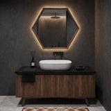 465x375x115mm Fienza Koko Rectangle Above Counter Ceramic Basin Thin Edge - Colours Available
