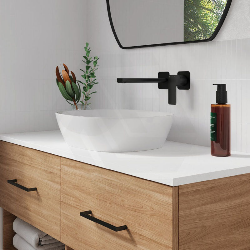 465x375x115mm Fienza Koko Rectangle Above Counter Ceramic Basin Thin Edge - Colours Available
