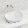 465x375x115mm Fienza Koko Rectangle Above Counter Ceramic Basin Thin Edge - Colours Available