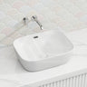500x405x150mm Fienza Koko Rectangle Above Counter Ceramic Basin Thin Edge - Colours Available