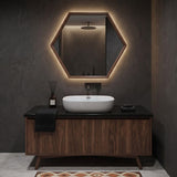 500x405x150mm Fienza Koko Rectangle Above Counter Ceramic Basin Thin Edge - Colours Available
