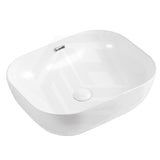 500x405x150mm Fienza Koko Rectangle Above Counter Ceramic Basin Thin Edge - Colours Available