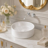 Fienza Reba Round Ceramic Above Counter Basin 360x360x120mm - Variant Colour