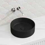 Fienza Reba Round Ceramic Above Counter Basin 360x360x120mm - Variant Colour
