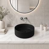 Fienza Reba Round Ceramic Above Counter Basin 360x360x120mm - Variant Colour