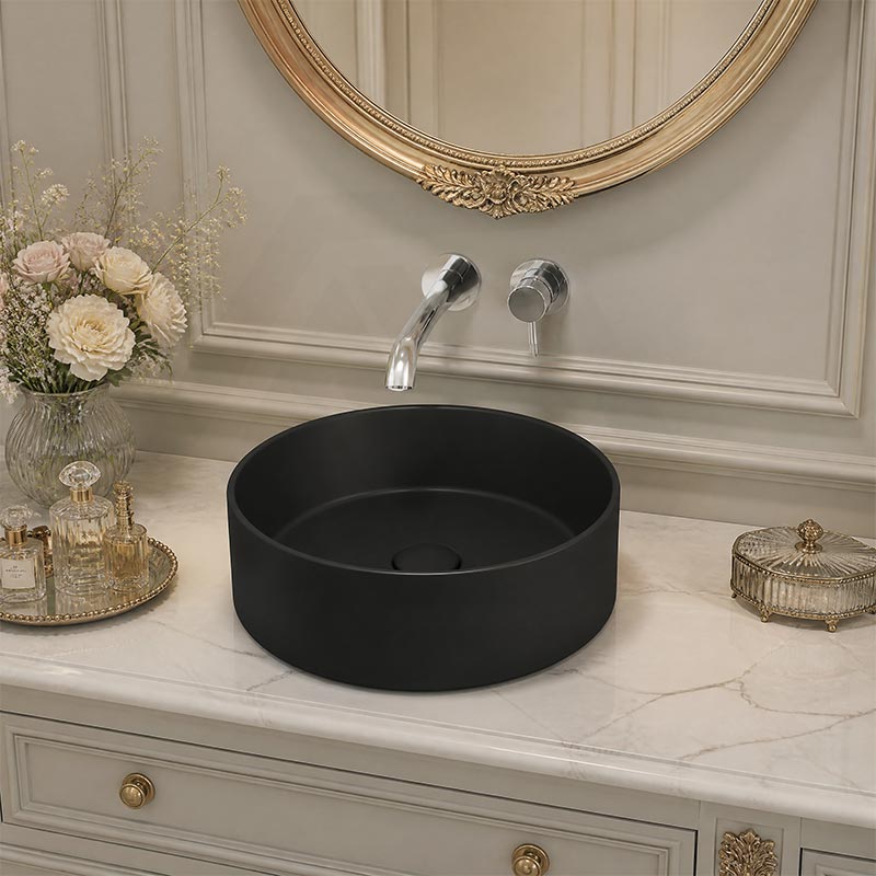 Fienza Reba Round Ceramic Above Counter Basin 360x360x120mm - Variant Colour