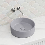 Fienza Reba Round Ceramic Above Counter Basin 360x360x120mm - Variant Colour