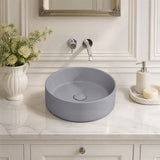 Fienza Reba Round Ceramic Above Counter Basin 360x360x120mm - Variant Colour