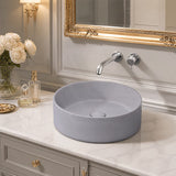 Fienza Reba Round Ceramic Above Counter Basin 360x360x120mm - Variant Colour
