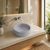 Fienza Reba Round Ceramic Above Counter Basin 360x360x120mm - Variant Colour