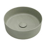 360x360x120mm Fienza Reba Round Above Counter Basin Ceramic Olive Green