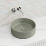 Fienza Reba Round Ceramic Above Counter Basin 360x360x120mm - Variant Colour