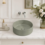 Fienza Reba Round Ceramic Above Counter Basin 360x360x120mm - Variant Colour