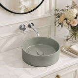 Fienza Reba Round Ceramic Above Counter Basin 360x360x120mm - Variant Colour