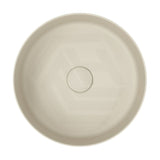 360x360x120mm Fienza Reba Round Above Counter Basin Ceramic Matt Khaki
