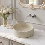 Fienza Reba Round Ceramic Above Counter Basin 360x360x120mm - Variant Colour