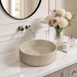 Fienza Reba Round Ceramic Above Counter Basin 360x360x120mm - Variant Colour