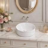 Fienza Reba Round Ceramic Above Counter Basin 360x360x120mm - Variant Colour