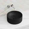 360x360x140mm Fienza Reba Luxe Round Above Counter Ceramic Basin With Overflow In Various Colour