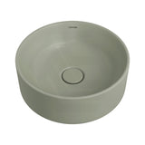 360x360x140mm Fienza Reba Luxe Round Above Counter Ceramic Basin With Overflow In Various Colour