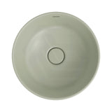 360x360x140mm Fienza Reba Luxe Round Above Counter Ceramic Basin With Overflow In Various Colour