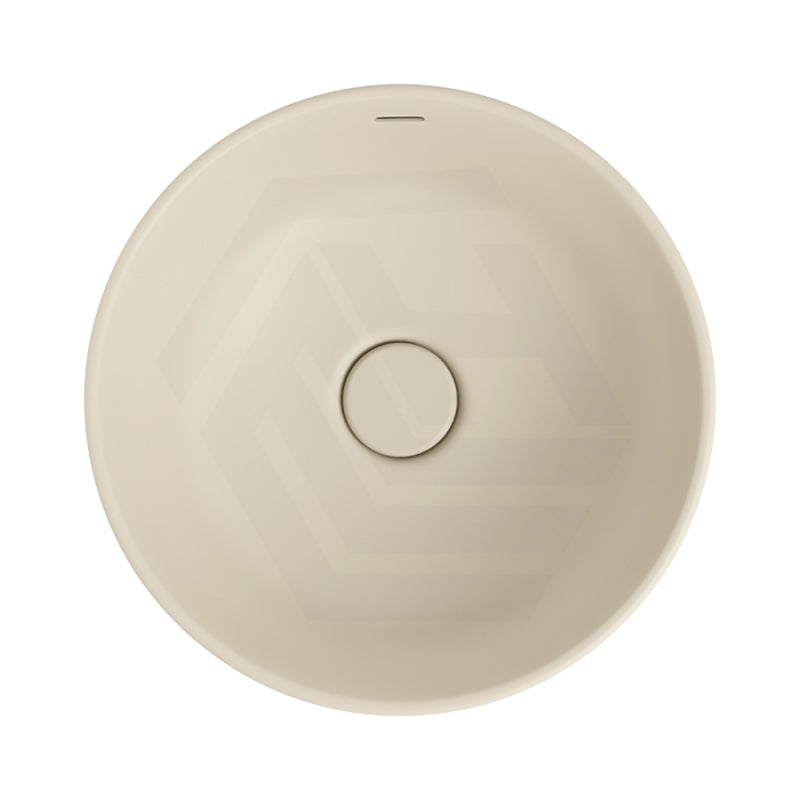 360x360x140mm Fienza Reba Luxe Round Above Counter Ceramic Basin With Overflow In Various Colour