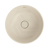 360x360x140mm Fienza Reba Luxe Round Above Counter Ceramic Basin With Overflow In Various Colour
