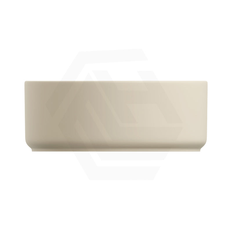 360x360x140mm Fienza Reba Luxe Round Above Counter Ceramic Basin With Overflow In Various Colour