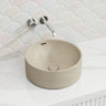 360x360x140mm Fienza Reba Luxe Round Above Counter Ceramic Basin With Overflow In Various Colour