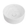 360x360x140mm Fienza Reba Luxe Round Above Counter Ceramic Basin With Overflow In Various Colour