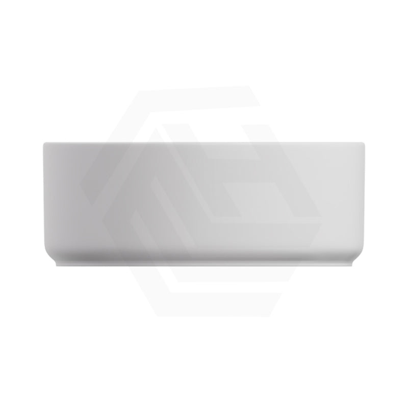 360x360x140mm Fienza Reba Luxe Round Above Counter Ceramic Basin With Overflow In Various Colour