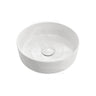 310x310x110mm Fienza Reba Mini Round Above Counter Ceramic Basin Gloss White