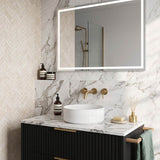 Fienza Reba Mini Round Above Counter Ceramic Basin 310x310x110mm - Various Colour