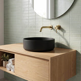 Fienza Reba Mini Round Above Counter Ceramic Basin 310x310x110mm - Various Colour