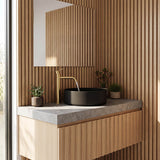Fienza Reba Mini Round Above Counter Ceramic Basin 310x310x110mm - Various Colour