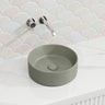 Fienza Reba Mini Round Above Counter Ceramic Basin 310x310x110mm - Various Colour