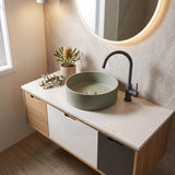 Fienza Reba Mini Round Above Counter Ceramic Basin 310x310x110mm - Various Colour