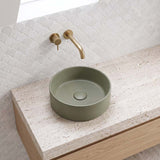 Fienza Reba Mini Round Above Counter Ceramic Basin 310x310x110mm - Various Colour