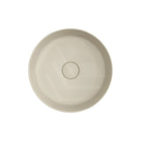 310x310x110mm Fienza Reba Mini Round Above Counter Ceramic Basin Matt Khaki