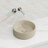 Fienza Reba Mini Round Above Counter Ceramic Basin 310x310x110mm - Various Colour