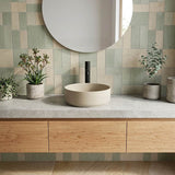 Fienza Reba Mini Round Above Counter Ceramic Basin 310x310x110mm - Various Colour