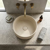 Fienza Reba Mini Round Above Counter Ceramic Basin 310x310x110mm - Various Colour