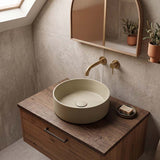 Fienza Reba Mini Round Above Counter Ceramic Basin 310x310x110mm - Various Colour