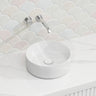 Fienza Reba Mini Round Above Counter Ceramic Basin 310x310x110mm - Various Colour