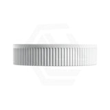 415x365x100mm Fienza Eleanor Fluted Above Counter Ceramic Basin D-Shape In Various Colour