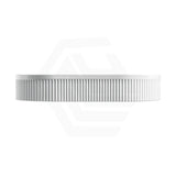 580x360x100mm Fienza Eleanor Oval Above Counter Ceramic Basin Fluted Gloss White